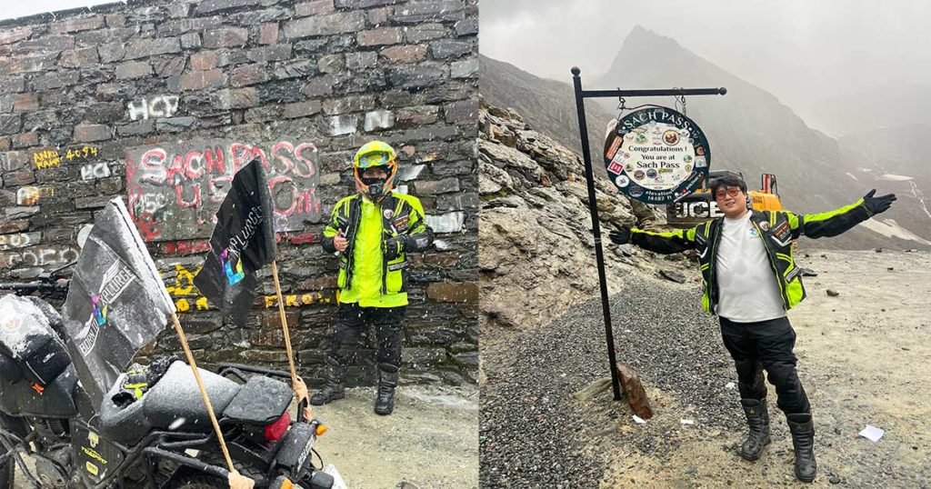 Two Wheels, One Dream: A Ride to Sach Pass