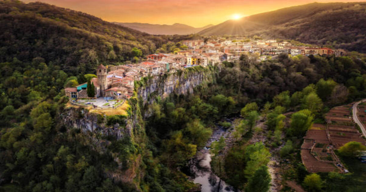 Castellfollit de la Roca, Spain