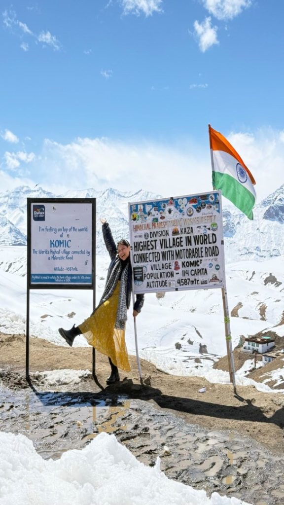 Komic: the highest village in the world