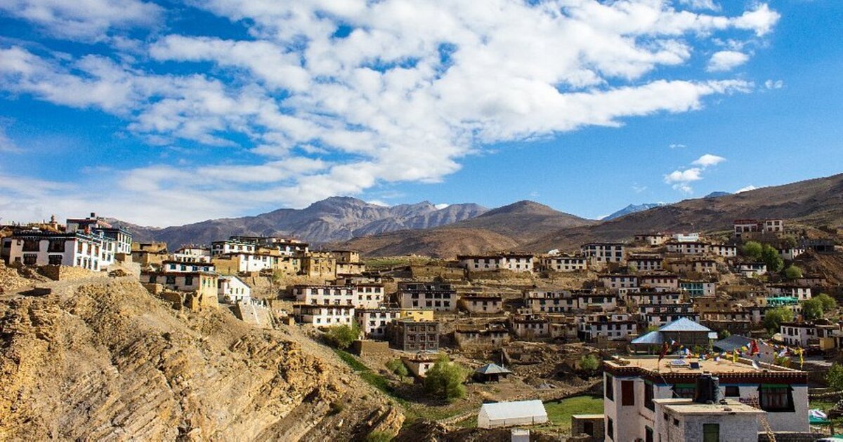 Kibber is one of the highest motorable villages in the world
