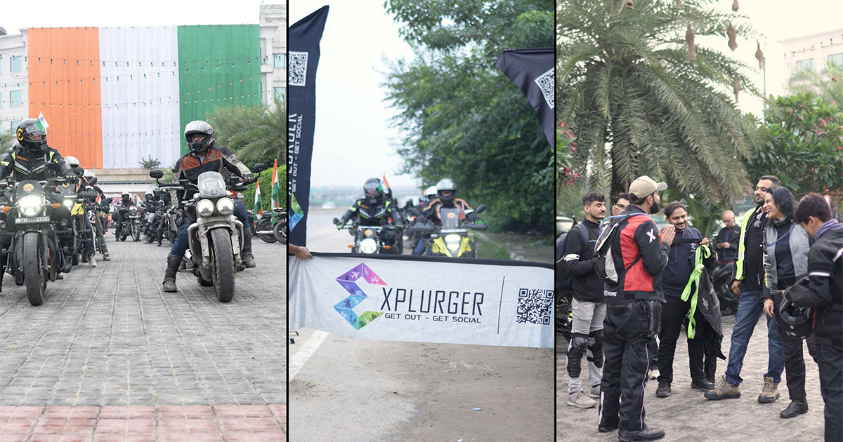 Independence day- Explurger Flag off event