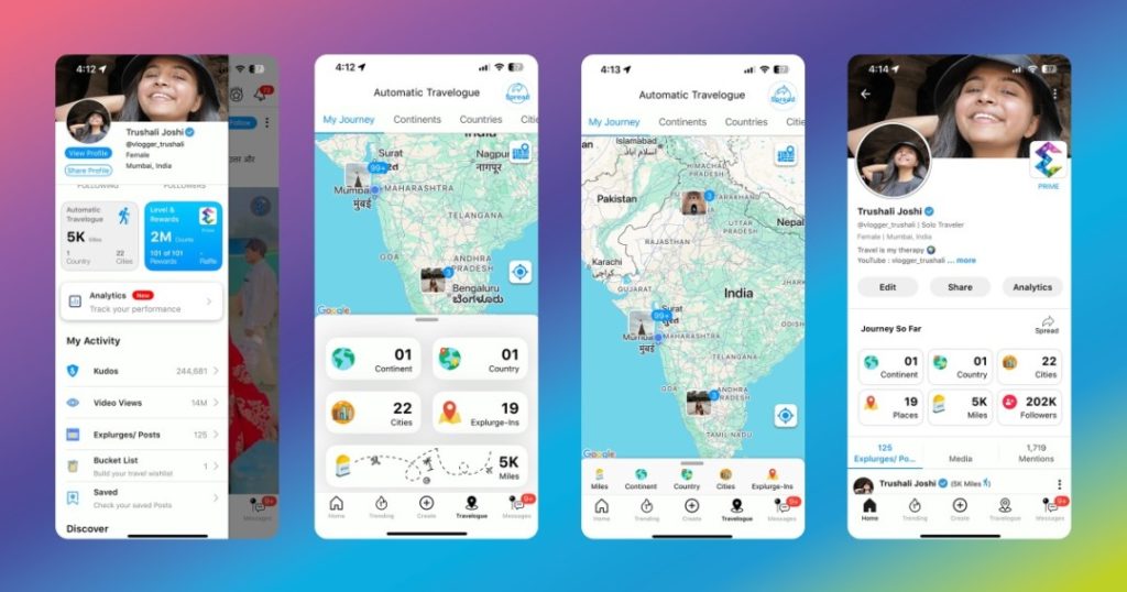 Explurger Automatic Travelogue: Your AI-Powered