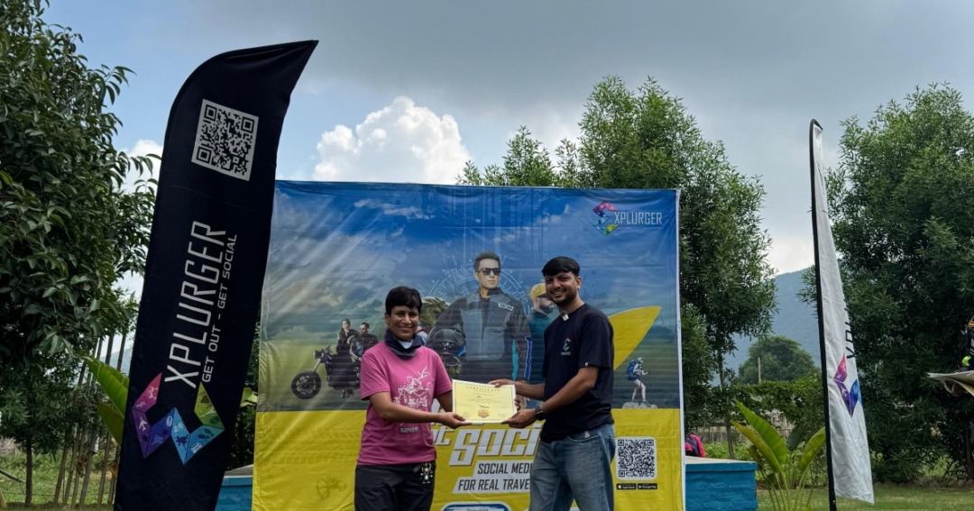 Award Ceremony- Explurger ride to freedom