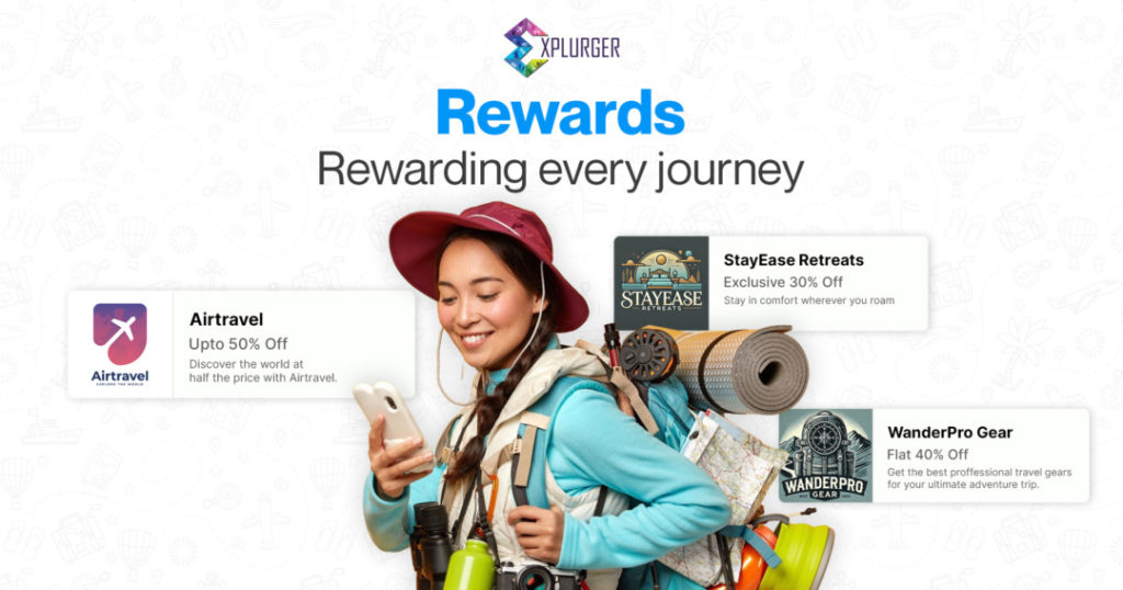 Explurger Feature: Level Up & Earn Rewards