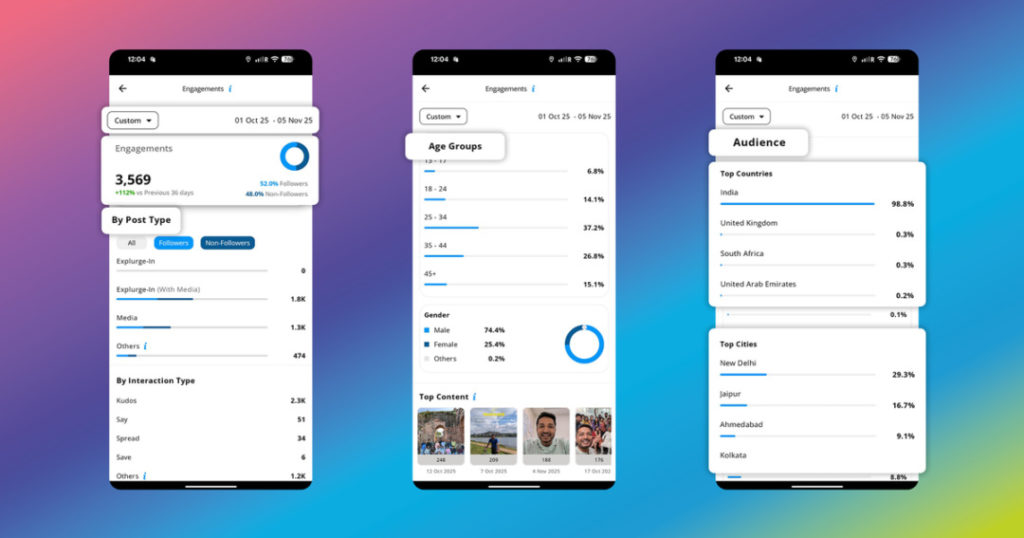 Explurger Engagement