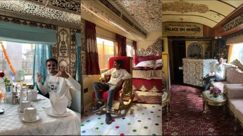 Explurger Content Creator Aditya Sharma’s Experience aboard Palace on Wheels

