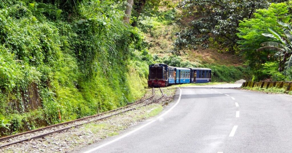 Darjeeling Himalayan Railway toy train — tourist places in Darjeeling