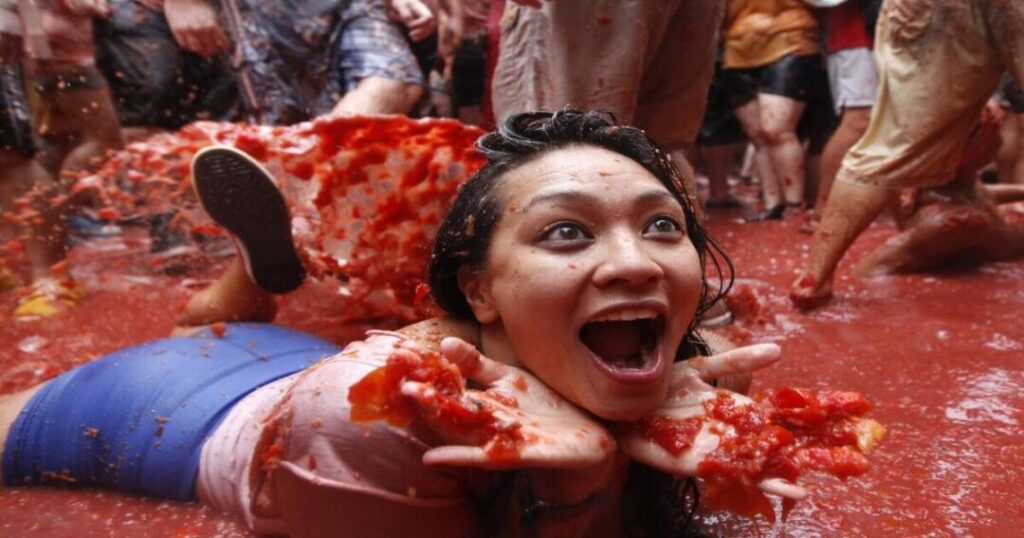 La Tomatina — Buñol, Spain