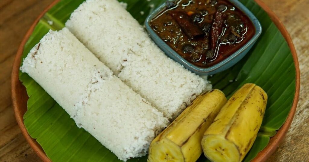Puttu and Kadala Curry