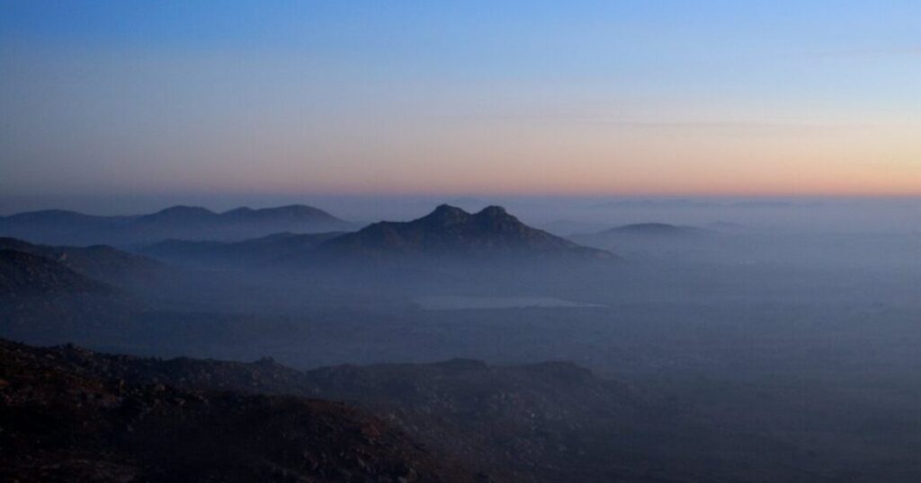 Skandagiri Night Trek — Fort Ruins and Cloud Sunrise