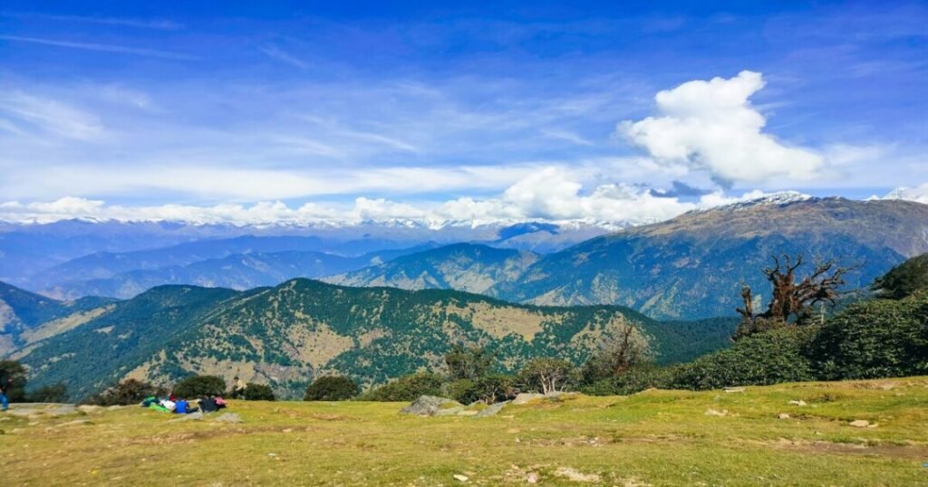 Chopta tourist places near Kedarnath Uttarakhand meadows