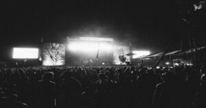 Austin festivals crowd at outdoor event Live Music Capital of the World