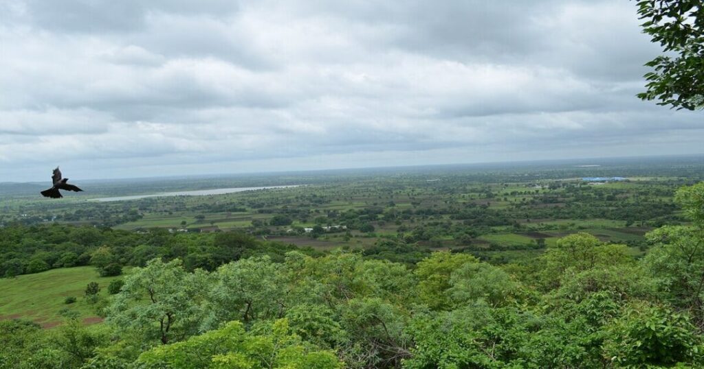 Ananthagiri Hills trekking route forest path