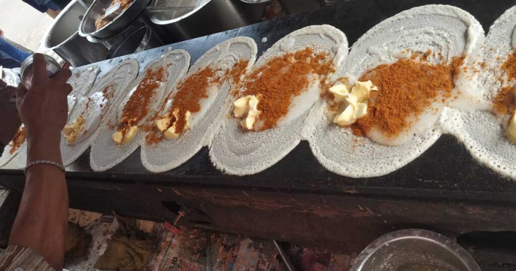 Dosa at Ram Ki Bandi