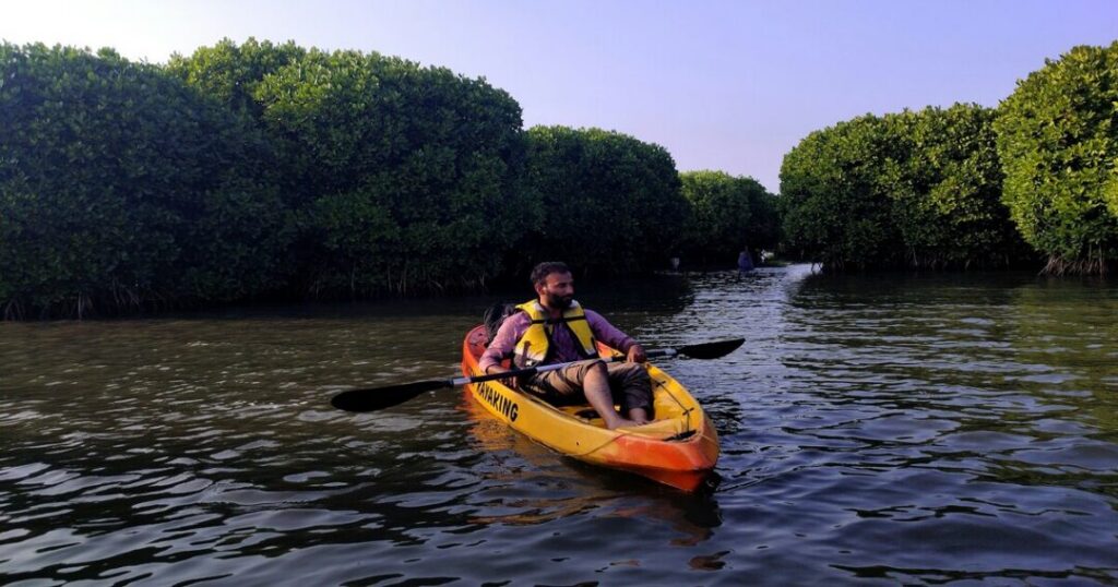Kayak Through Kerala's Backwaters