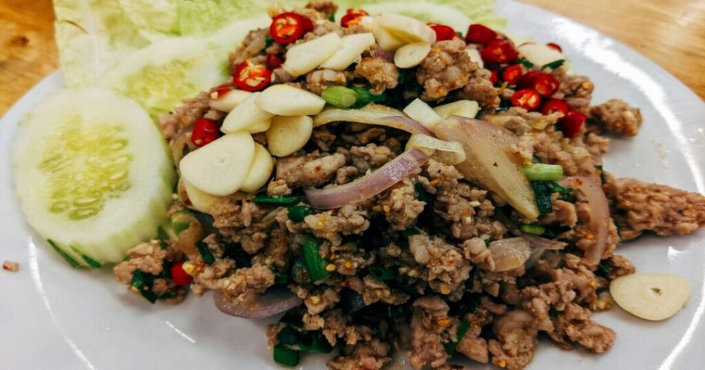Jasha Maroo—Spiced Minced Chicken