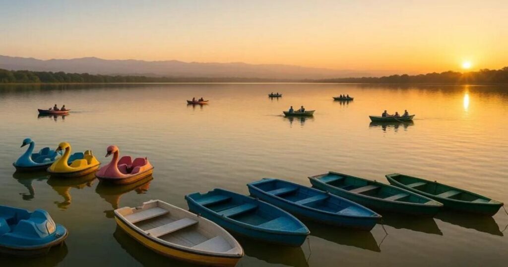 Picnic and Leisure Time by Sukhna Lake or the Leisure Valley