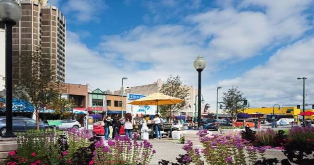 Anchorage Downtown Summer 