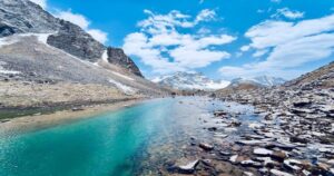 Buran Ghati trek pass descent