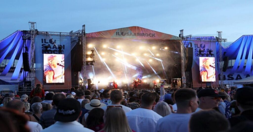finland rock festival outdoor stage summer crowd