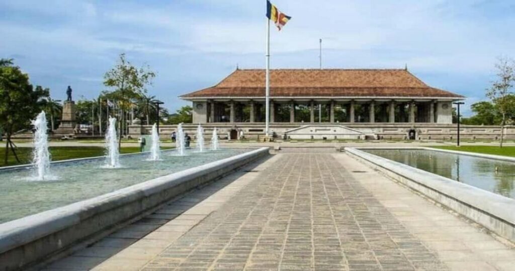 Independence Square and the Colombo Lotus Tower