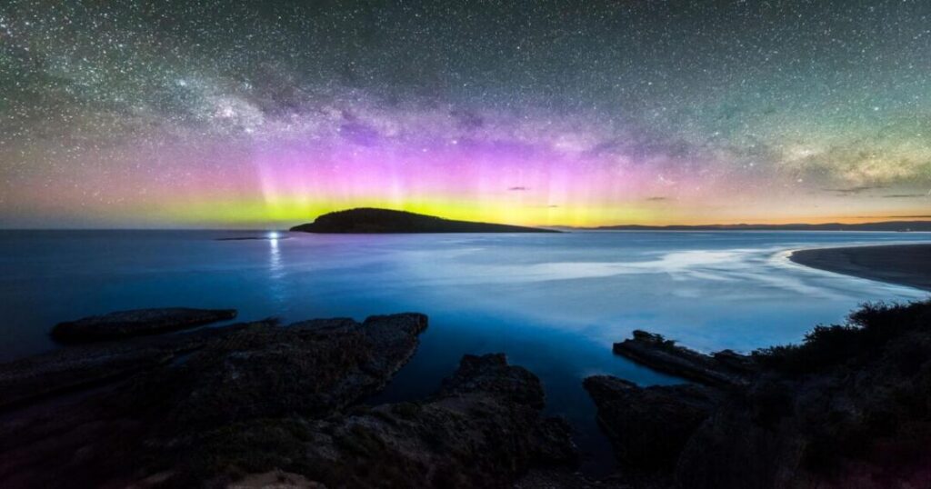 Tasmania, Australia (Aurora Australis)