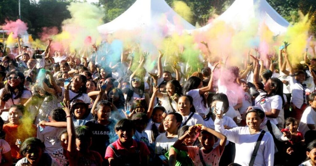 Holi in Indonesia