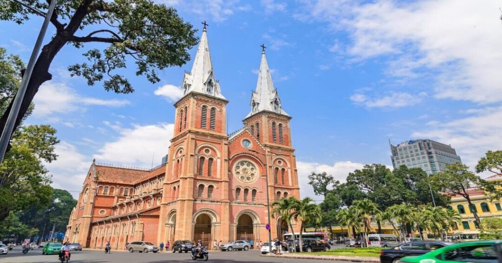 Notre-Dame Cathedral Basilica and Saigon Central Post Office