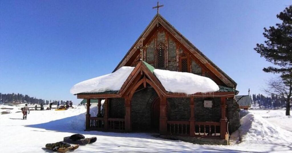 Gulmarg-Visit St. Mary's Church.