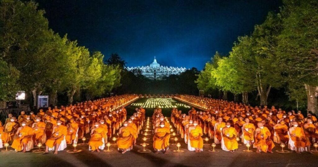 Waisak (Vesak) at Borobudur