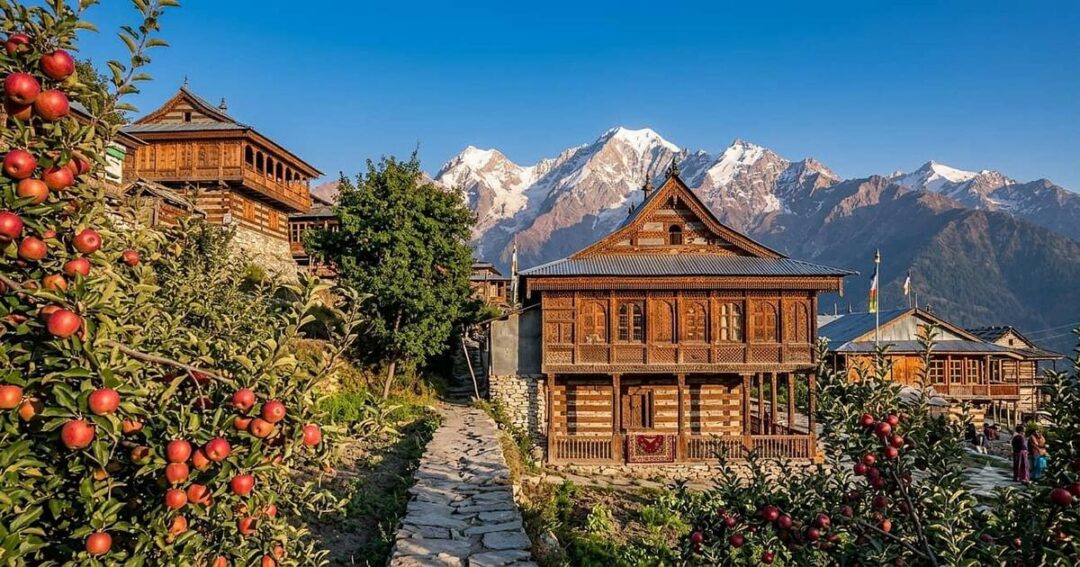 Himalayan villages in India