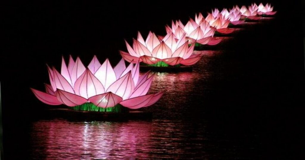 Hue's Lantern-Lit Streets and Waterways