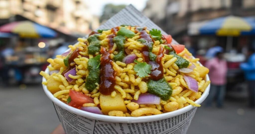 Chaat: Bhel Puri, Aloo Tikki and Raj Kachori