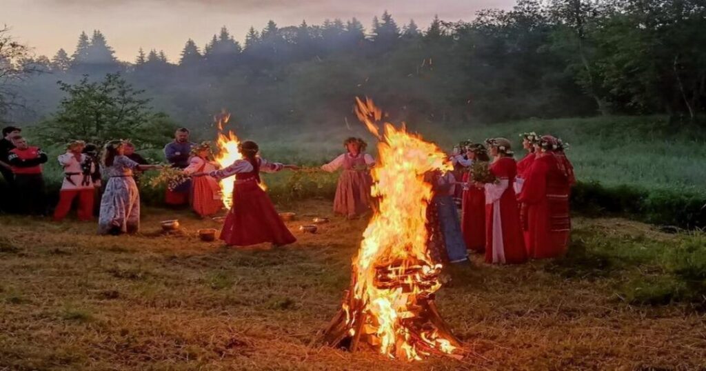 Ivan Kupala Night: Midsummer Fire and Flowers