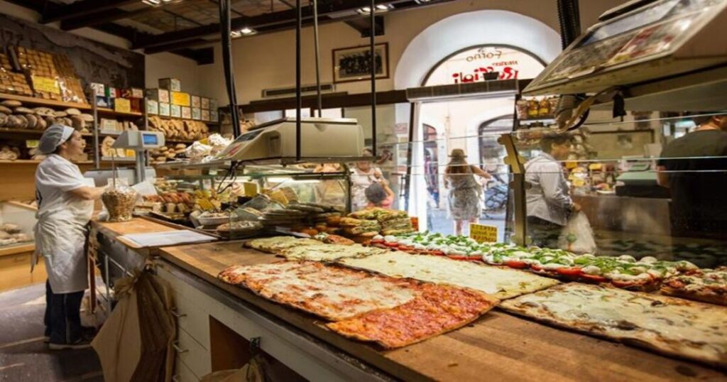 Roman Dining: Pizza al taglio and pizza bianca