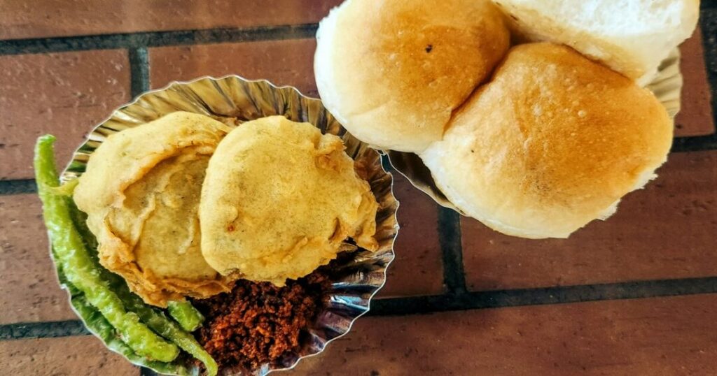 Vada Pav and Pav Bhaji